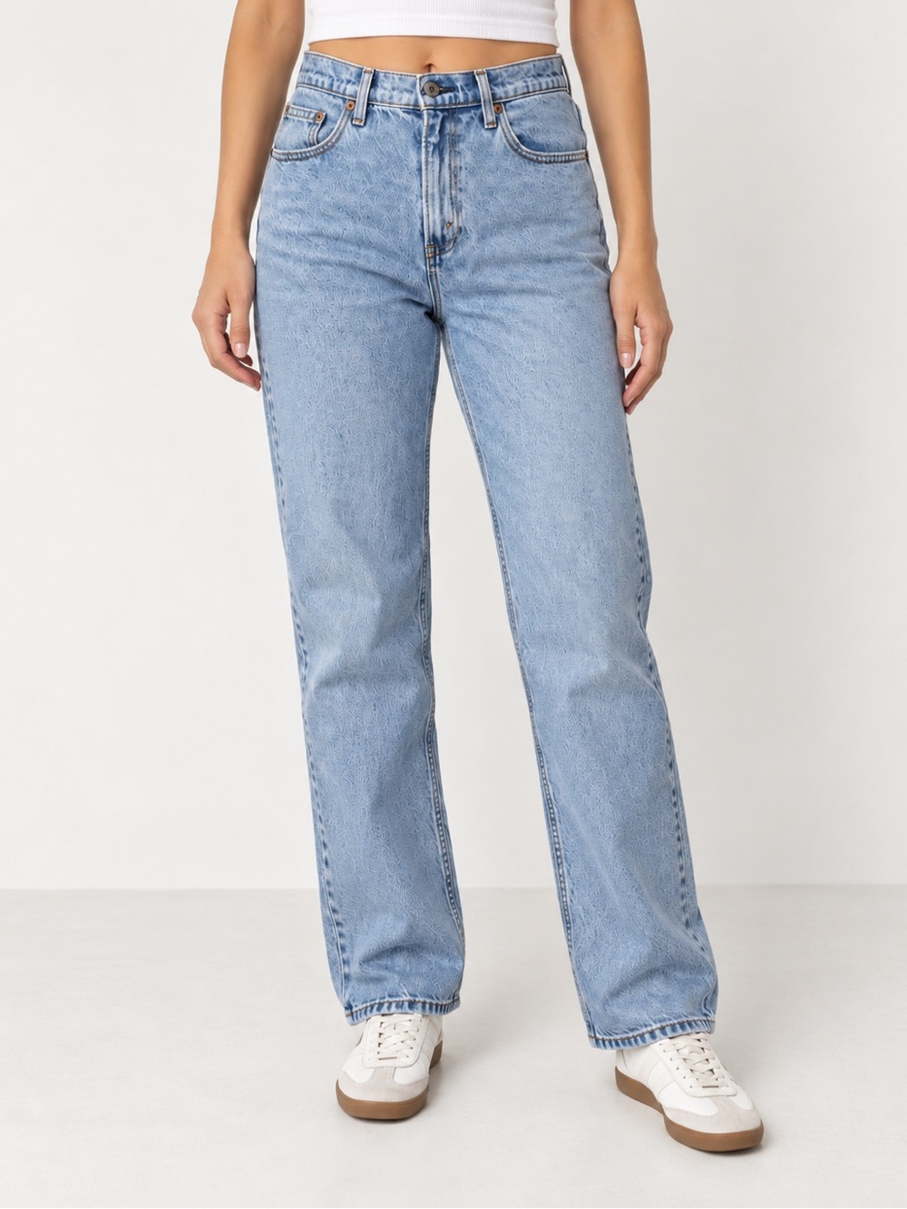 Abercrombie & Fitch Vintage Straight High Rise Jeans 29 / 8S Light Wash